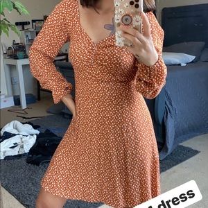 Forever21 floral print dress